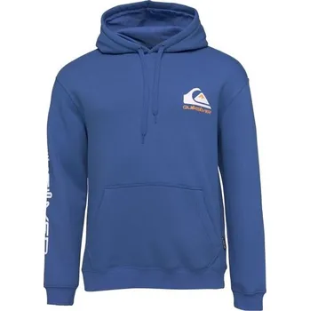 Pánská mikina Pánská mikina Quiksilver OMNI LOGO M Modrá, Bílá
