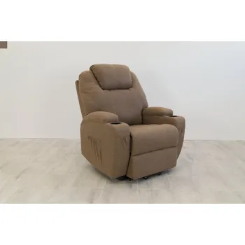 Masážní křeslo Mad Diamond MD-18 Barva křesla: hnědá - koženka