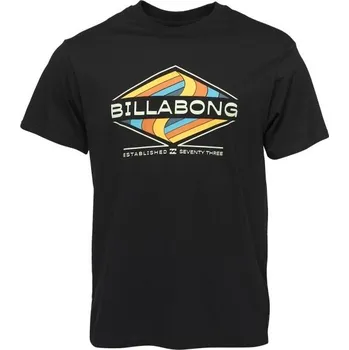 Pánské tričko Pánské triko Billabong THE BAY SS S Černá, Mix