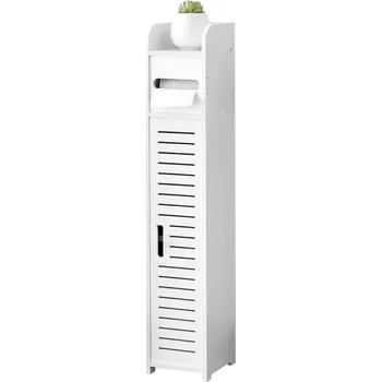 Koupelnový nábytek Koupelnová skříňka 16,5 x 80 x 17 cm komposit bílá