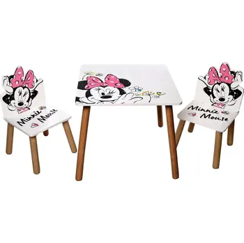Dětský stůl Dětský stůl s židlemi Minnie Mouse STAR0577 - SLEVA 3% s kodem radost25
