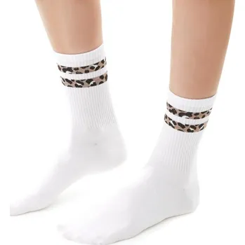 Dámské ponožky Bílé dámské ponožky Art.099 DR048, WHITE Velikost: 35/37