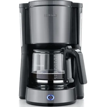 Příprava kávy Kávovar na překapávanou kávu KA 9572, černá / šedá, Severin