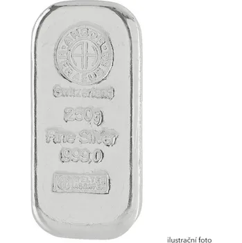 Investiční stříbrná cihla 250 g - Argor Heraeus