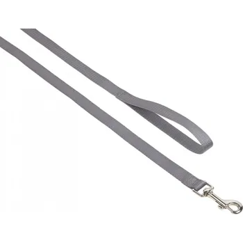 Vodítko pro psa Nobby CLASSIC nylonové vodítko 120cm / 25mm šedá