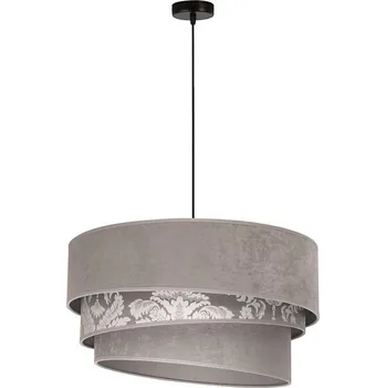 Duolla - Lustr na lanku TRIO 1xE27/40W/230V pr. 45 cm šedá