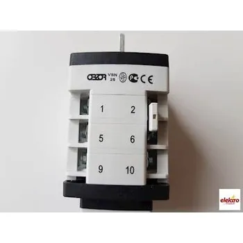 vypínač OBZOR VSN25 VYPINAC 9151C8-VPNC-S-2