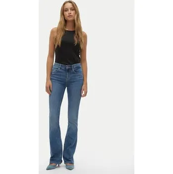 Dámská móda Vero Moda Jeansy Flash 10302478 Modrá Flared Fit XL_32