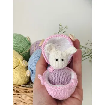 Velikonoční dekorace BRIMOON Velikonoční vajíčko s překvapením Barva: Růžová