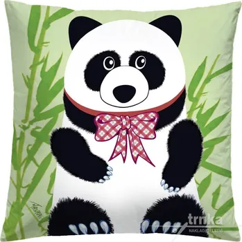 Povlečení Povlak na polštář 40 x 40 cm - Hladová panda