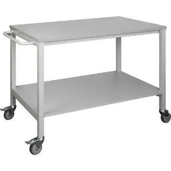 Průmyslová sponka Pojízdný montážní stůl 120x80 cm + doprava zdarma