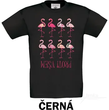 Pánské tričko Tričko UNI Proti všem Barva: Černá, Velikost: XXL