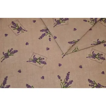 Potahová látka UNI Living levandule - SLEVA 3% s kodem radost25