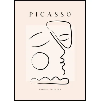 Plakát Jen tak z lásky Pablo Picasso - Spokojenost Rozměr plakátu: A4 (21 x 29,7 cm)