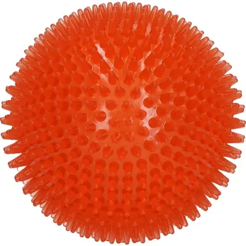 Hračka pro psa Dog Comets Exoplanet ježatý míč oranžový L/10cm