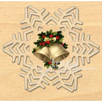 Vánoční ozdoba Ozdoba z plexiskla, Dva zvonečky