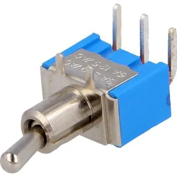 vypínač Přepínač páčkový TSM102C3 ON-ON