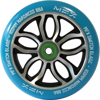 Kolečko ke koloběžce Kolečko MGP MFX RWilly Switchblade 120mm | K-3 Abec 11 Chrome | BLUE