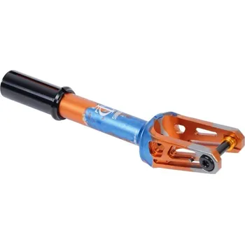 Příslušenství pro koloběžku Vidlice OATH Shadow | IHC | 100-125 x 24-28mm | ORANGE-BLUE-TITANIUM