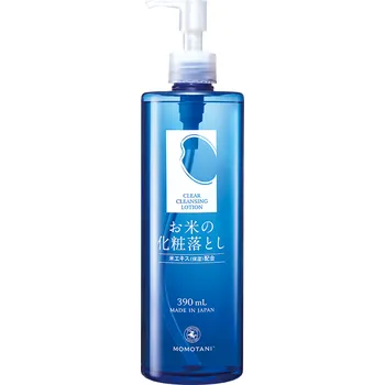 Momotani Momotani rozjasňující a hydratační čisticí fluid na odlíčení obličeje, očí a rtů, 390 ml