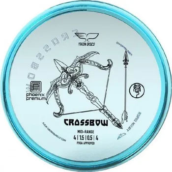Disc golf Létající talíř YIKUN DISCS Phoenix Line | 21,6cm | 4 1.5 0.5 4 | CROSSBOW