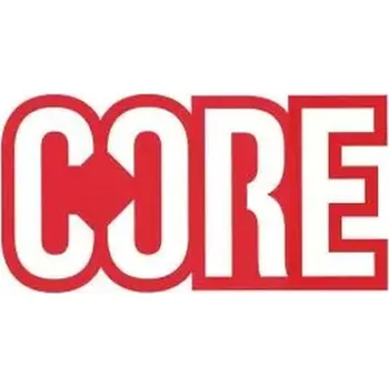 samolepka Samolepka CORE 80x40mm | 1ks | RED