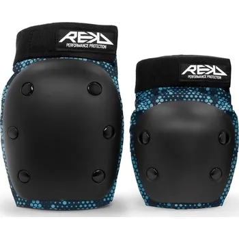 Chránič kolene Chrániče kolen a loktů REKD Youth Heavy Duty Double Pad Set RKD550 | BLUE S