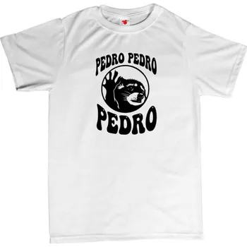 Žertovný předmět Pedro Pedro Pedro - Jaxomy - pánské tričko s potiskem S bílá - white Černá - 402