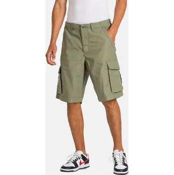 Pánské kraťasy REELL kraťasy - New Cargo Short Greyish Green (163) velikost: 38