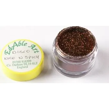 Jedlá dekorace na dort Třpyt dekorační disco Nice in Spicy