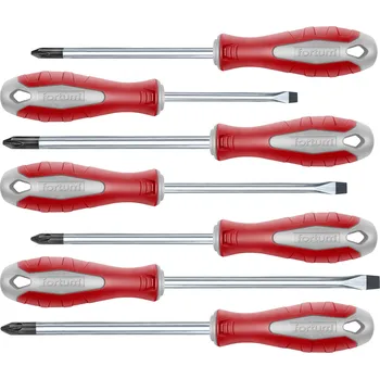 Šroubovák Ostatní Šroubováky sada 7ks, 3x(-),2x(PH),2x(PZ), S2 FORTUM