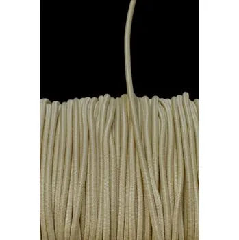 Pruženka okrouhlá béžová 525 - Béžová, 2 mm