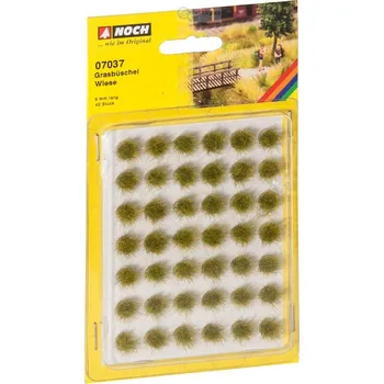 Modelová železnice Luční travní trsy - 42ks / NOCH 07037