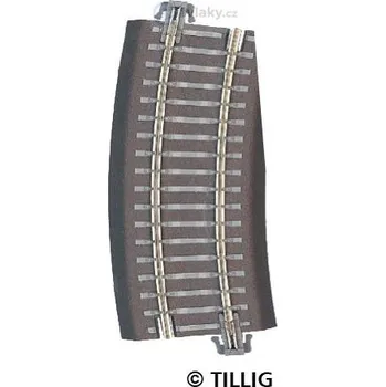 Modelová železnice TT - BR12-22k - oblouková kolej pravá R310-353mm/15° / Tillig 83725