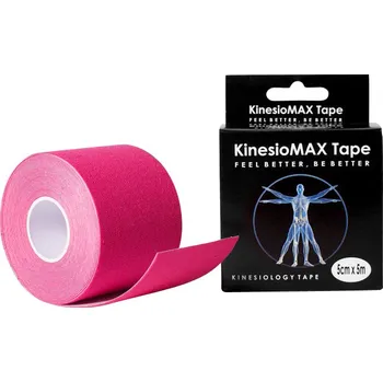 Tejpovací páska Kine-MAX Tape - růžová, KinesioMAX-PIN001