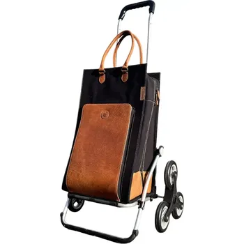 Nákupní taška Andersen Royal Shopper® Charu Treppensteiger 169-205-40 hnědá 49 l