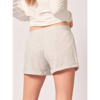 Pánské kraťasy Skiny Šortky z materiálu 80803 Šedá Comfortable Fit 38