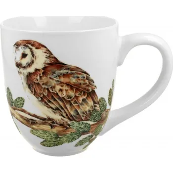 DUO Gifts DG - Porcelánový hrnek jumbo XXL SOVA v dárkové krabičce - 1 litr