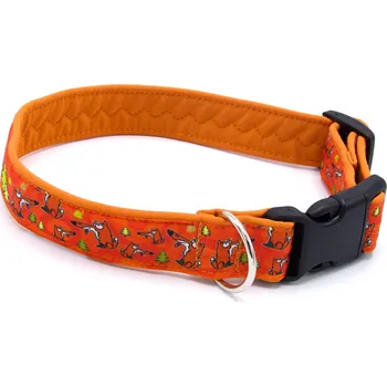 Obojek pro psa Pamlskový Ráj Obojek pro psa - liška Barva: oranžová