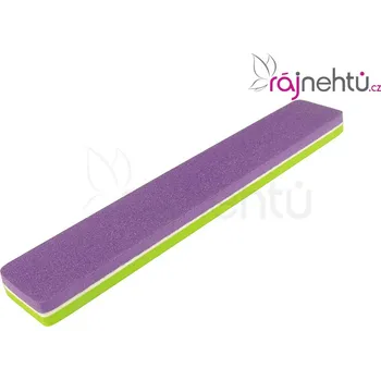 Pěnový pilník fialovo-zelený 120/180