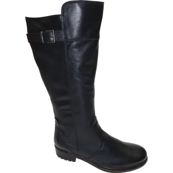 Dámské kozačky Zimní vycházková obuv-kozačky, Ara, Kansas-st-hs, šíře G (lýtko XL), černá: Černá Hladká kůže 28,5 43 (44-46 cm) - XL G - standardní šíře (22711-22713)