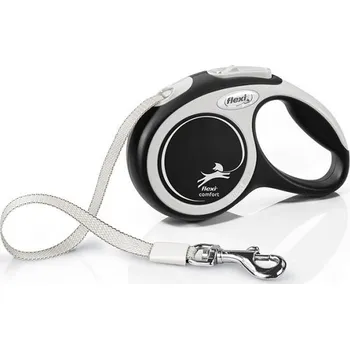 Vodítko pro psa flexi Comfort XS pásek 3m/12kg černá