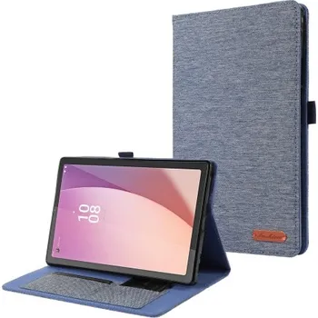 Pouzdro na tablet VSECHNONAMOBIL 58367 FABRIC Zaklápěcí obal pro Lenovo Tab M9 modrý