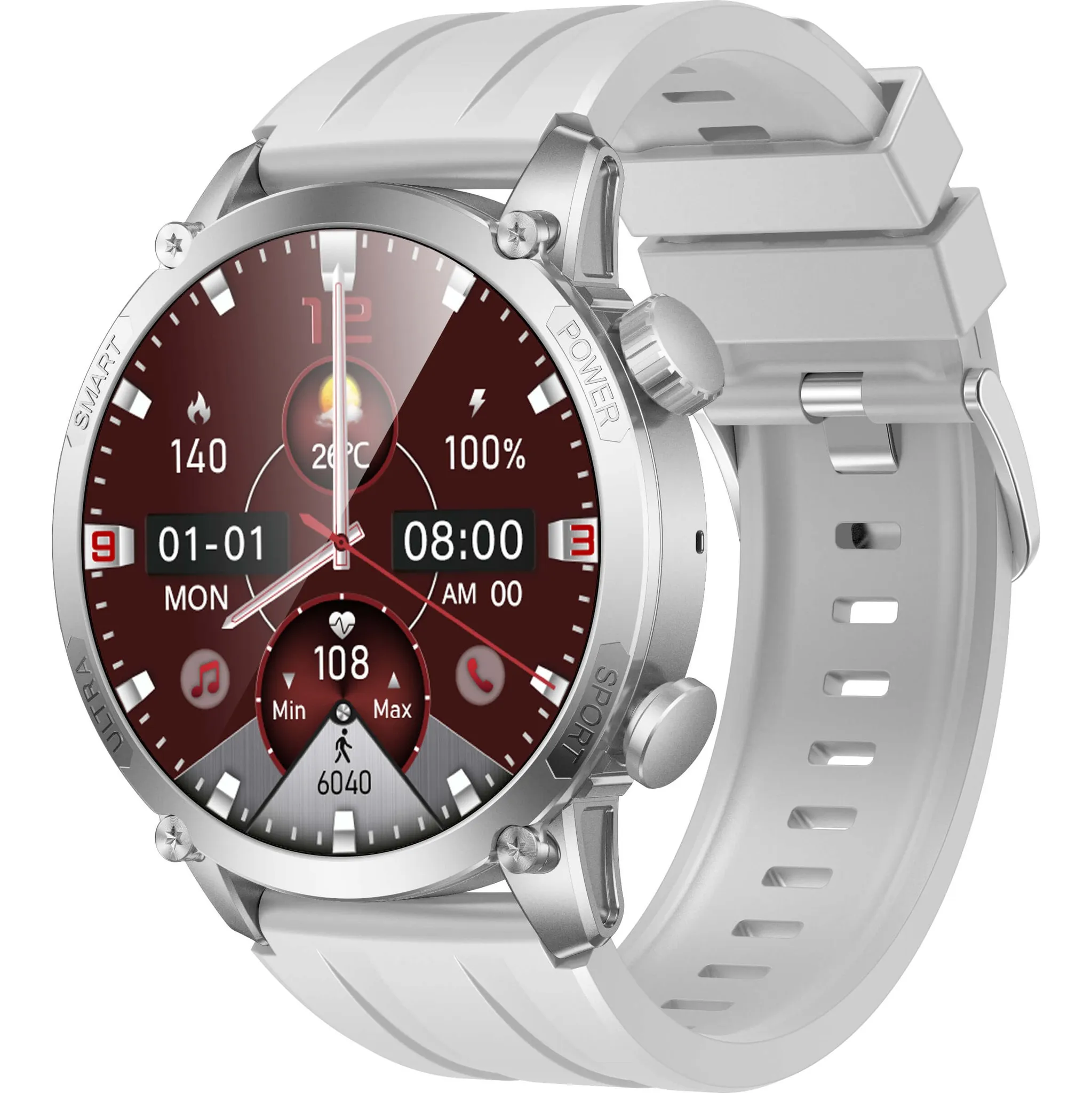 Fotografie 1 - Chytré hodinky Armodd Silentwatch 7 Pro GPS stříbrné