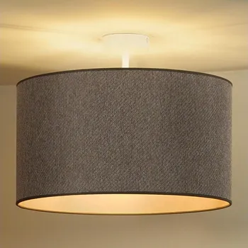 Duolla - Přisazený lustr ROLLER ECO RECYCLING 1xE27/15W/230V pr. 45 cm hnědá