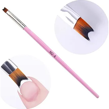 Umělecký štětec Štětec č.8 - French Line - plochý, vykrojený