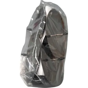 Svícen Maják Bodec černý, zlatý na svíčku 10cm 4ks