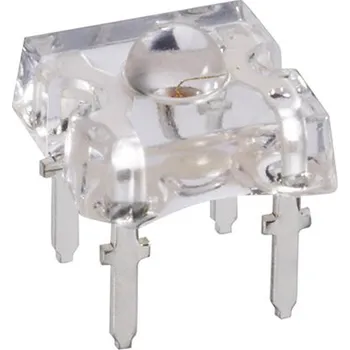 Dioda LED Super Flux žlutá 4000mcd 60°