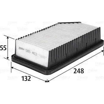 Vzduchový filtr Vzduchový filtr VALEO 585463
