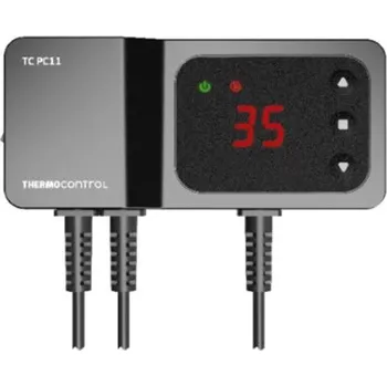 Termostat Termostat pro ovládání oběhového čerpadla, 1x čidlo, Antistop, 230V, 5-90°C